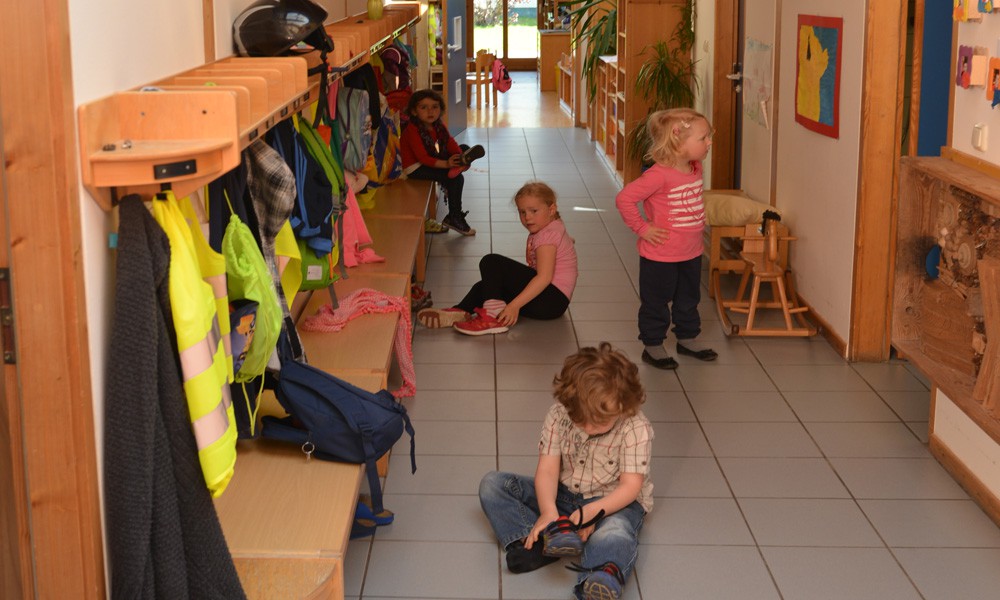 Kindergarten Stubenberg Eingangsbereich